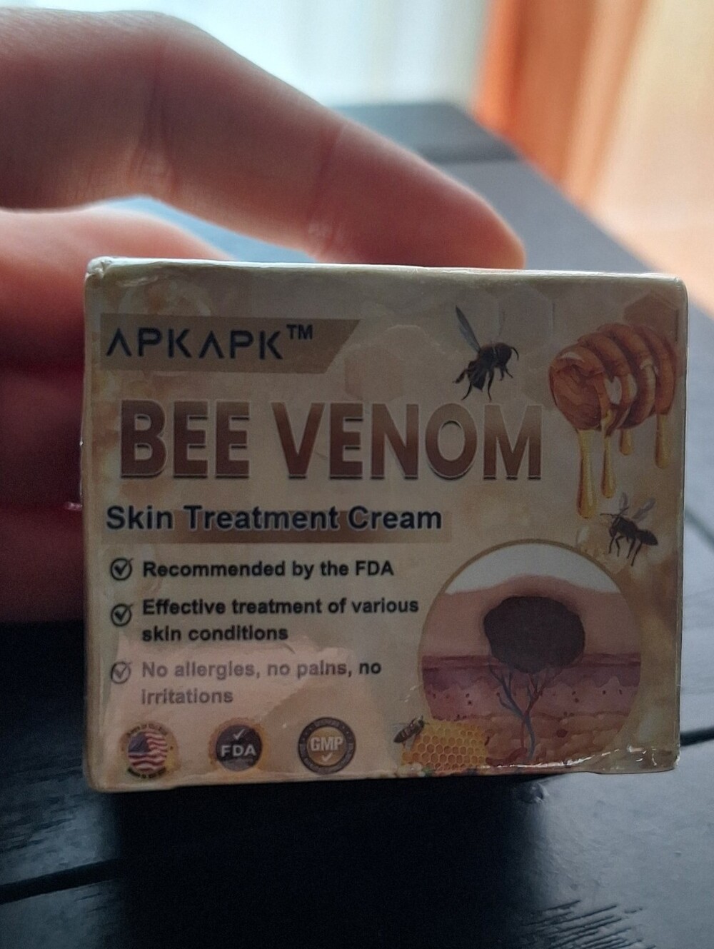 APKAPK Bee Venom Skin Treatment Cream Brand New In Box